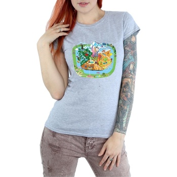 textil Mujer Camisetas manga larga Disney BI45143 Gris