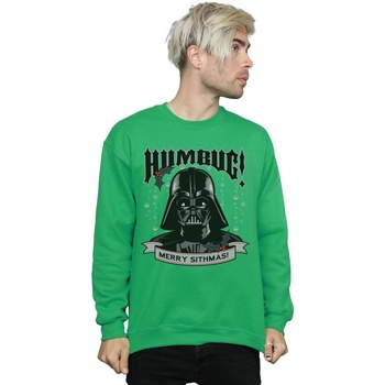 textil Hombre Sudaderas Disney Darth Vader Humbug Verde