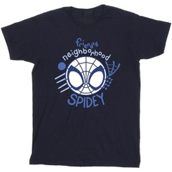 textil Hombre Camisetas manga larga Marvel Spidey And His Amazing Friends Neighbourhood Azul