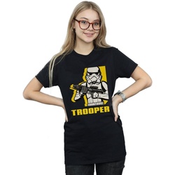 textil Mujer Camisetas manga larga Disney Rebels Trooper Negro