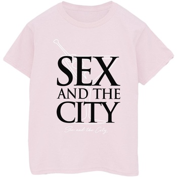textil Mujer Camisetas manga larga Sex And The City Martini Logo Rojo