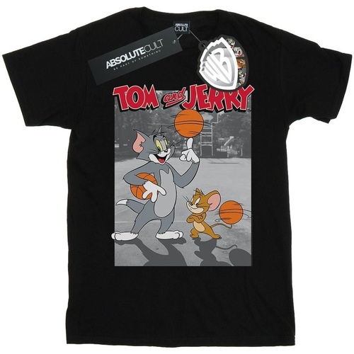 textil Mujer Camisetas manga larga Dessins Animés Basketball Buddies Negro