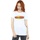 textil Mujer Camisetas manga larga Dessins Animés Inline Logo Blanco
