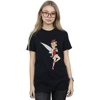 textil Mujer Camisetas manga larga Disney Tinker Bell Christmas Negro