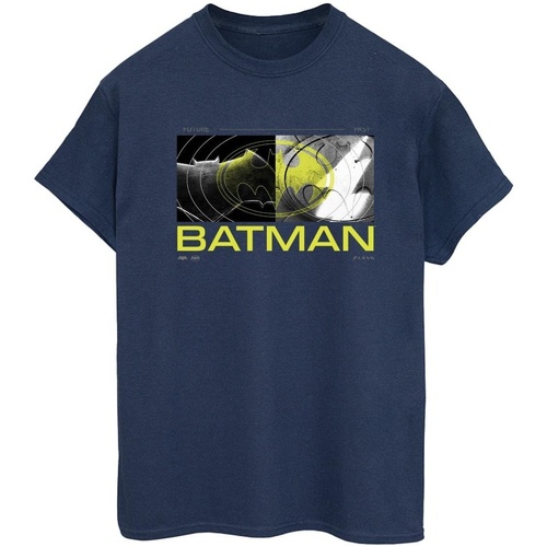 textil Mujer Camisetas manga larga Dc Comics The Flash Batman Future To Past Azul