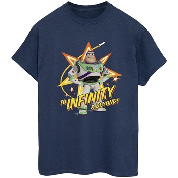 textil Mujer Camisetas manga larga Disney Toy Story Buzz To Infinity Azul
