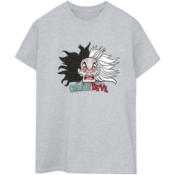 textil Mujer Camisetas manga larga Disney  Gris