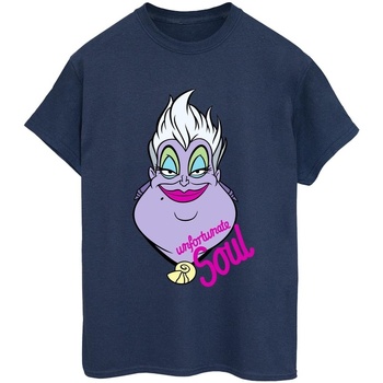 textil Mujer Camisetas manga larga Disney Villains Ursula Unfortunate Soul Azul