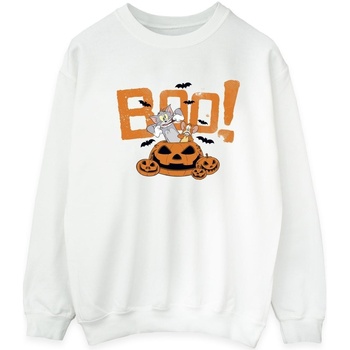 textil Hombre Sudaderas Tom & Jerry Halloween Boo! Blanco