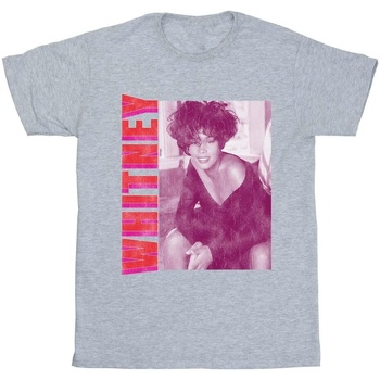 textil Mujer Camisetas manga larga Whitney Houston WHITNEY Pose Gris