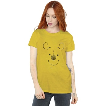 textil Mujer Camisetas manga larga Disney Winnie The Pooh Winnie The Pooh Face Multicolor