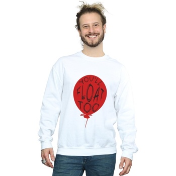 textil Hombre Sudaderas It Pennywise You'll Float Too Blanco