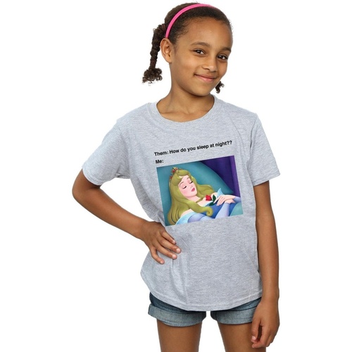 textil Niña Camisetas manga larga Disney BI47549 Gris
