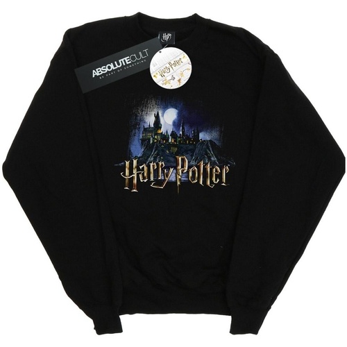 textil Niña Sudaderas Harry Potter Hogwarts Castle Negro