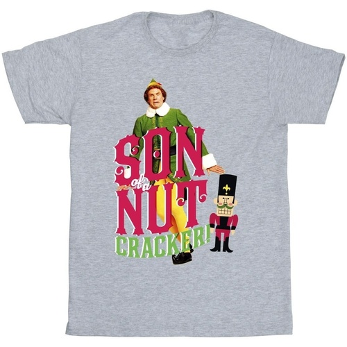 textil Niño Tops y Camisetas Elf Son Of A Nutcracker Gris