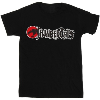 textil Hombre Camisetas manga larga Thundercats Classic Logo Negro