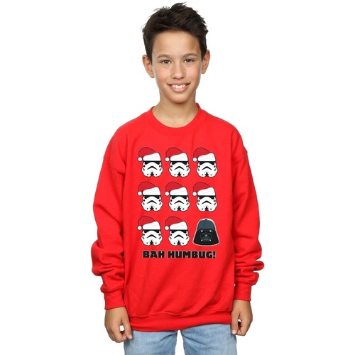 textil Niño Sudaderas Disney Christmas Humbug Rojo