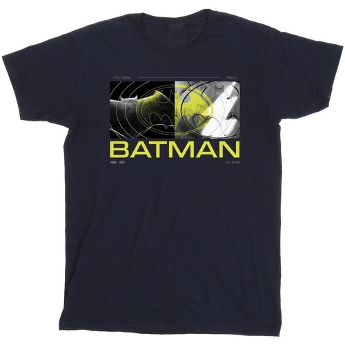 textil Hombre Camisetas manga larga Dc Comics The Flash Batman Future To Past Azul