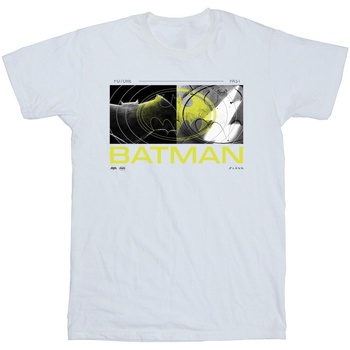 textil Hombre Camisetas manga larga Dc Comics The Flash Batman Future To Past Blanco