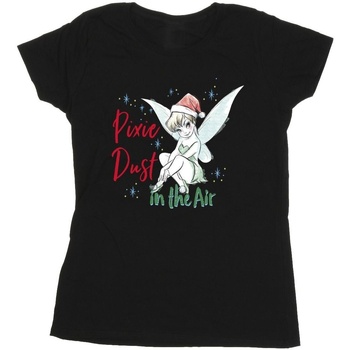 textil Mujer Camisetas manga larga Disney Tinker Bell Pixie Dust Negro