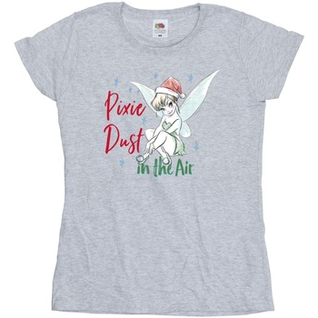 textil Mujer Camisetas manga larga Disney Tinker Bell Pixie Dust Gris