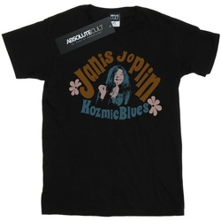textil Niña Camisetas manga larga Janis Joplin Kozmic Blues Negro