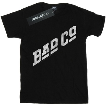 textil Niña Camisetas manga larga Bad Company Distressed Logo Negro