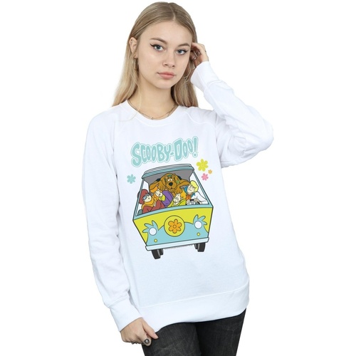 textil Mujer Sudaderas Scooby Doo Mystery Machine Group Blanco