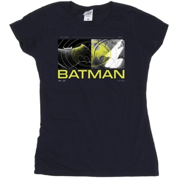 textil Mujer Camisetas manga larga Dc Comics The Flash Batman Future To Past Azul