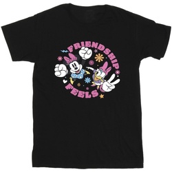 textil Niño Camisetas manga corta Disney Minnie Mouse Daisy Friendship Negro