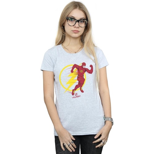 textil Mujer Camisetas manga larga Dc Comics BI48090 Gris