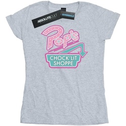 textil Mujer Camisetas manga larga Riverdale Pop's Chock'lit Shoppe Gris