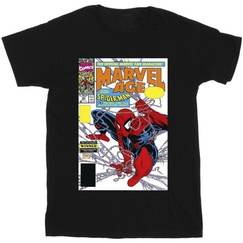 textil Niño Tops y Camisetas Marvel Spider-Man  Age Comic Cover Negro