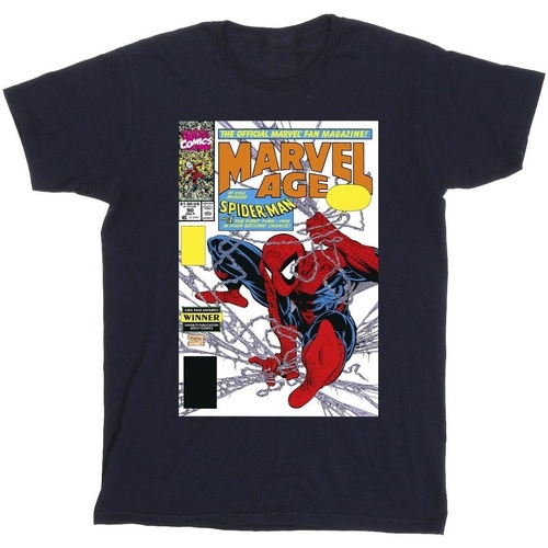textil Niño Tops y Camisetas Marvel Spider-Man  Age Comic Cover Azul