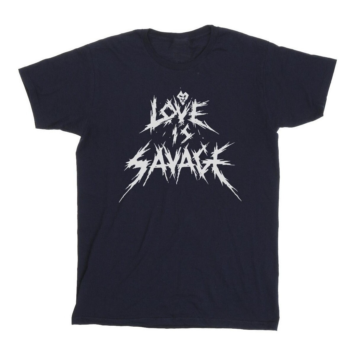 textil Niña Camisetas manga larga Disney Villains Love Is Savage Azul