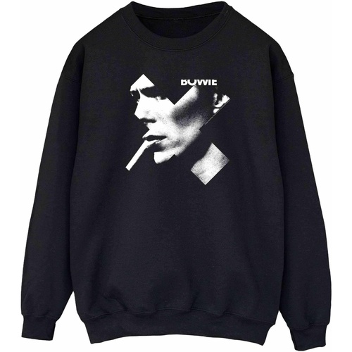 textil Mujer Sudaderas David Bowie Cross Smoke Negro