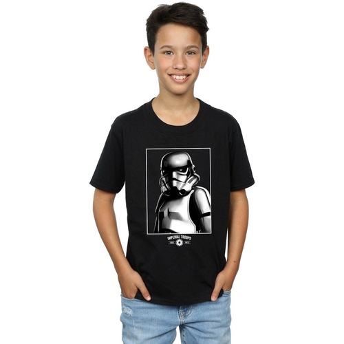 textil Niño Camisetas manga corta Disney Imperial Troops Negro