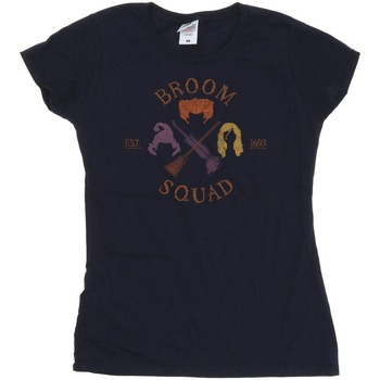 textil Mujer Camisetas manga larga Disney Hocus Pocus Broom Squad 93 Azul