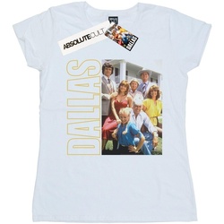 textil Mujer Camisetas manga larga Dallas Ewing Family Photo Blanco