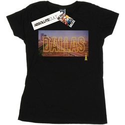 textil Mujer Camisetas manga larga Dallas Opening Credits Negro