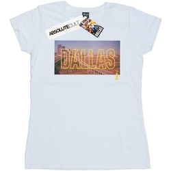 textil Mujer Camisetas manga larga Dallas Opening Credits Blanco