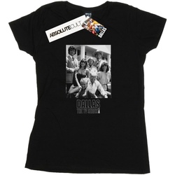 textil Mujer Camisetas manga larga Dallas Ewing Family Mono Negro