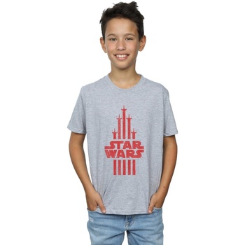 textil Niño Tops y Camisetas Disney X-Wing Assault Gris