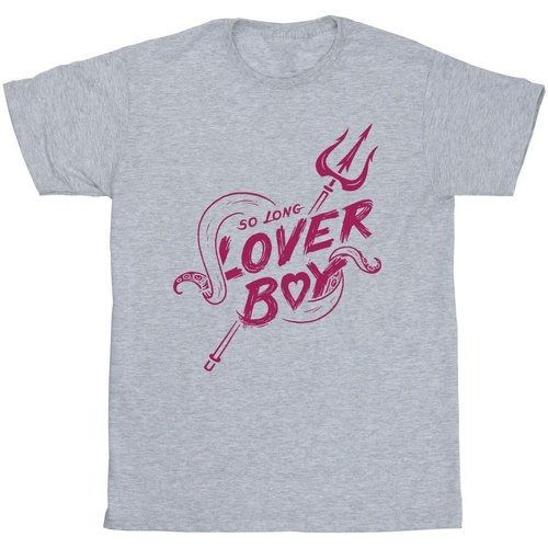 textil Hombre Camisetas manga larga Disney Villains Ursula Lover Boy Gris