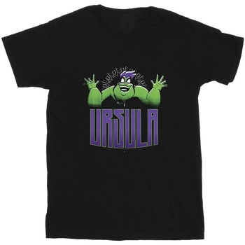 textil Hombre Camisetas manga larga Disney Villains Ursula Green Negro