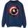 textil Hombre Sudaderas Marvel Avengers Captain America Art Shield Azul