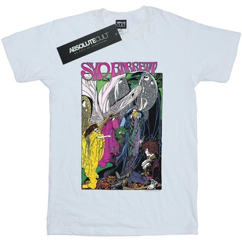 textil Mujer Camisetas manga larga Syd Barrett Fairies Poster Blanco