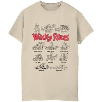 textil Hombre Camisetas manga larga Wacky Races Car Lineup Multicolor