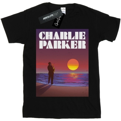 textil Mujer Camisetas manga larga Charlie Parker Into The Sunset Negro