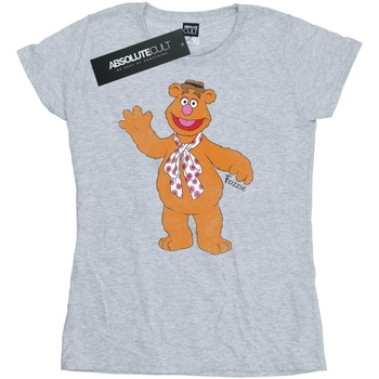 textil Mujer Camisetas manga larga Disney The Muppets Classic Fozzy Gris